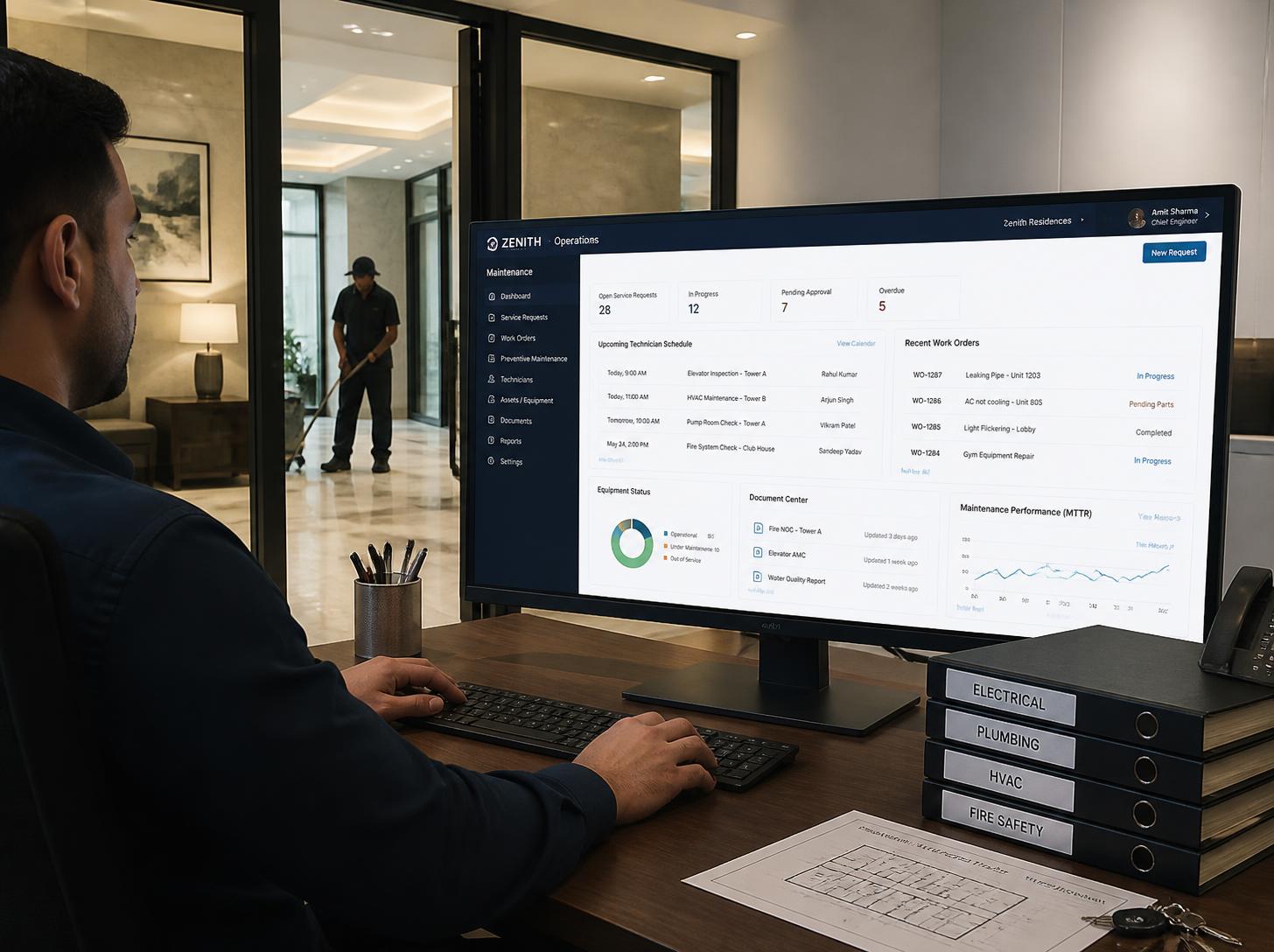 Maintenance, Documents & Business Insights