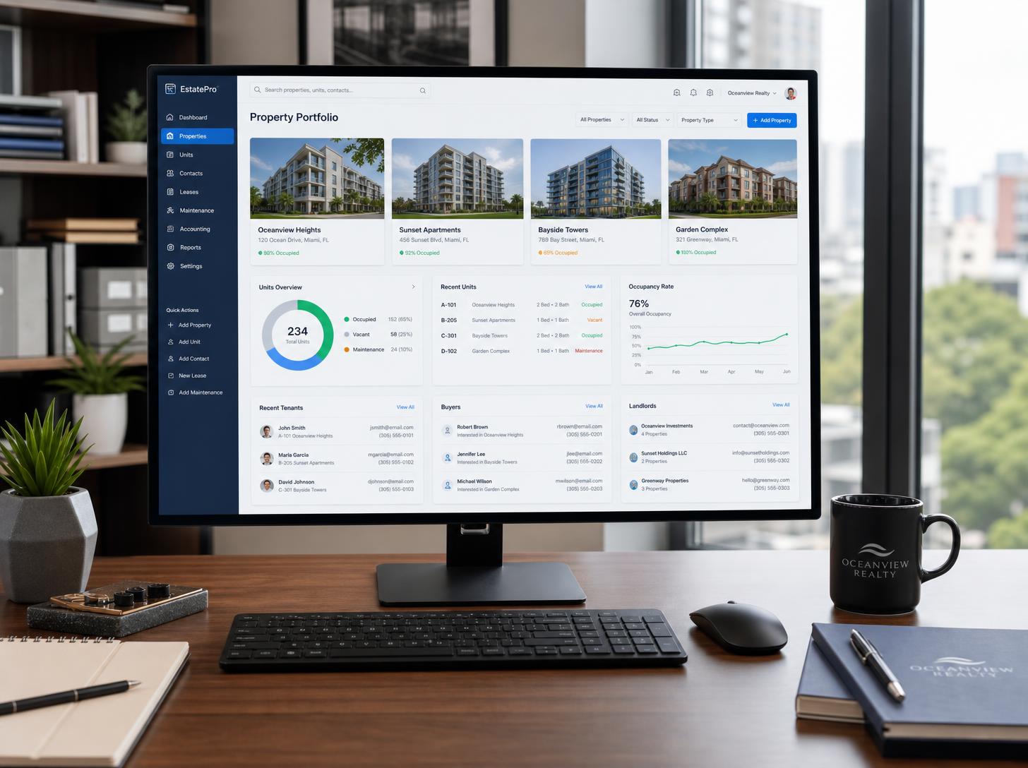 Property & Contact Management
